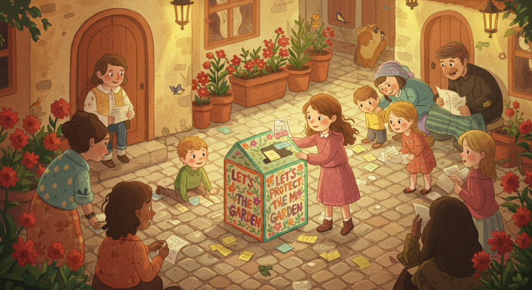 KONUŞAN AĞAÇ VE MİNİK BAHÇIVAN